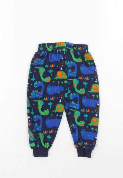Early days Boys Blue Animal Print   Pyjama Pants Size 6-9 Months