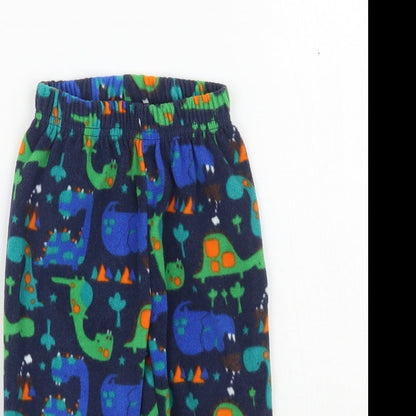 Early days Boys Blue Animal Print   Pyjama Pants Size 6-9 Months