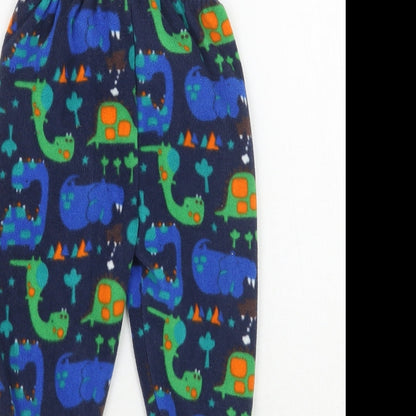 Early days Boys Blue Animal Print   Pyjama Pants Size 6-9 Months