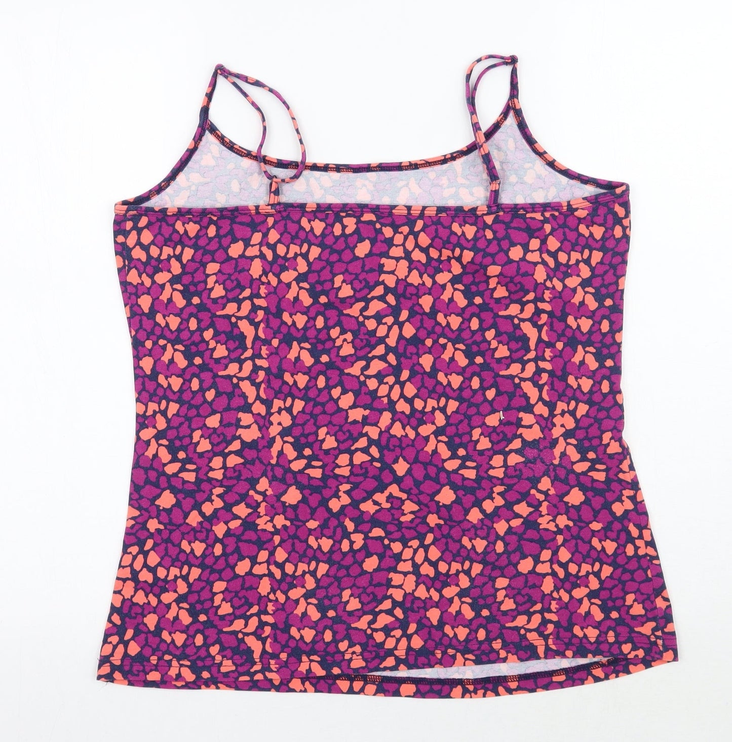 Papaya Mens Pink Animal Print   T-Shirt Size 18