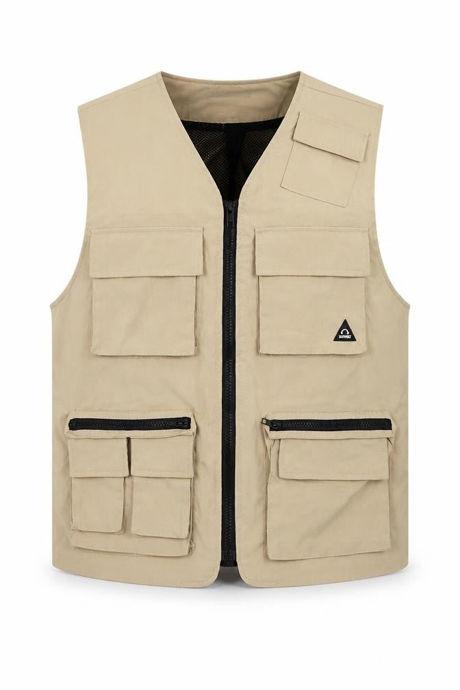 Womens UK Size S SheIn Beige Gilet