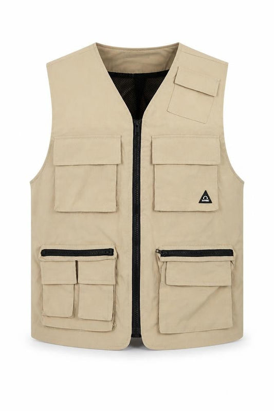 Womens UK Size S SheIn Beige Gilet