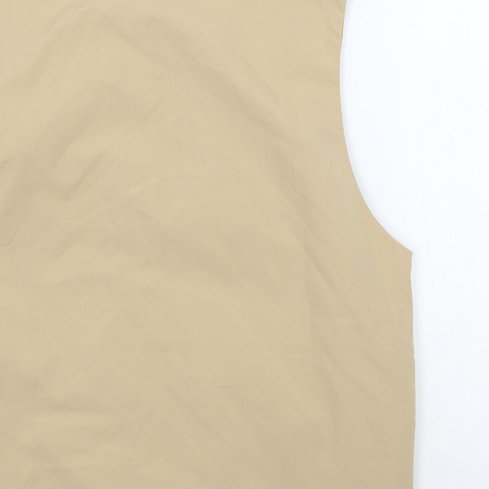 SheIn Womens Beige   Gilet Jacket Size S