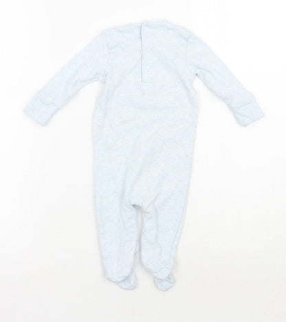 Matalan Baby Blue   Babygrow One-Piece Size 0-3 Months