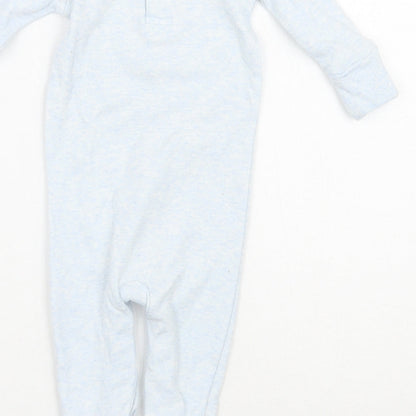 Matalan Baby Blue   Babygrow One-Piece Size 0-3 Months