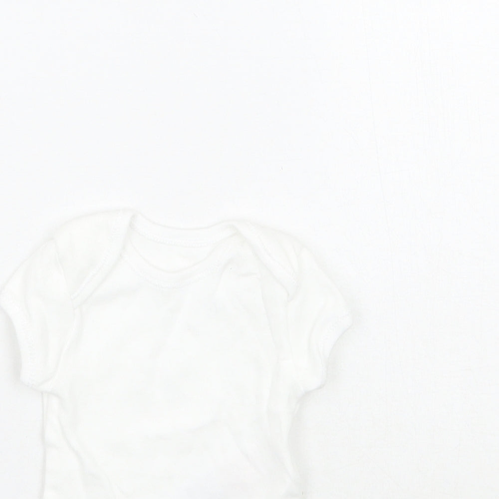 Primark Baby White   Babygrow One-Piece Size Newborn  - Tiny baby