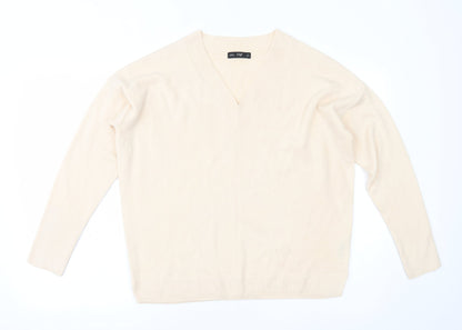 F&F Womens Beige   Pullover Jumper Size 12