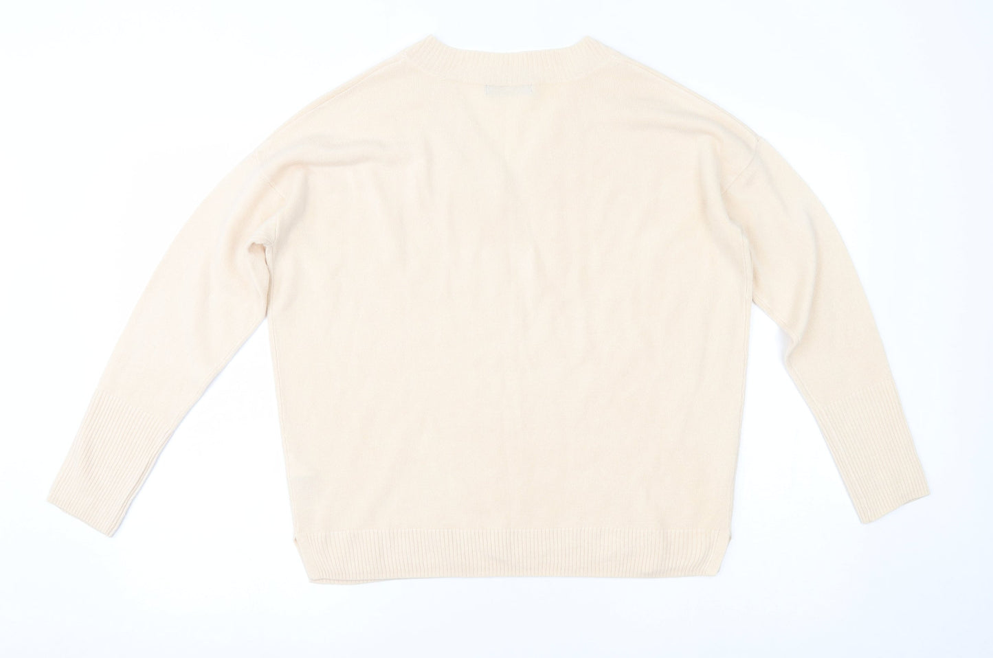 F&F Womens Beige   Pullover Jumper Size 12