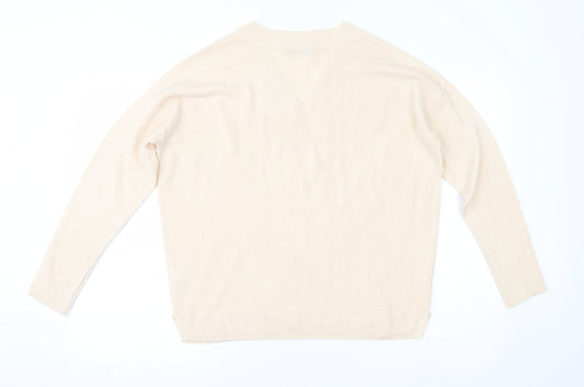 F&F Womens Beige   Pullover Jumper Size 12