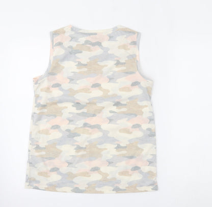 Womens UK Size 6 Marks and Spencer Multicoloured Basic Tank
