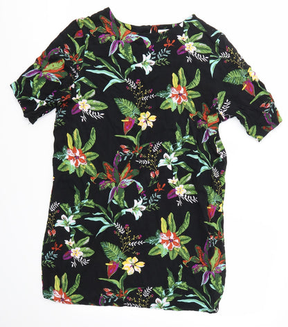 true SPIRIT Womens Multicoloured Floral  Shirt Dress  Size M