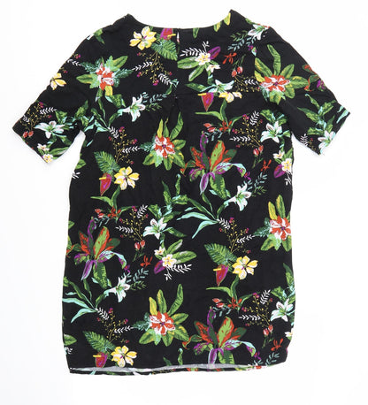 true SPIRIT Womens Multicoloured Floral  Shirt Dress  Size M