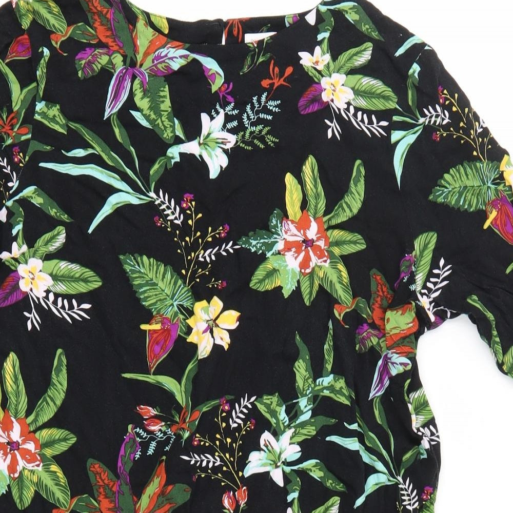 true SPIRIT Womens Multicoloured Floral  Shirt Dress  Size M