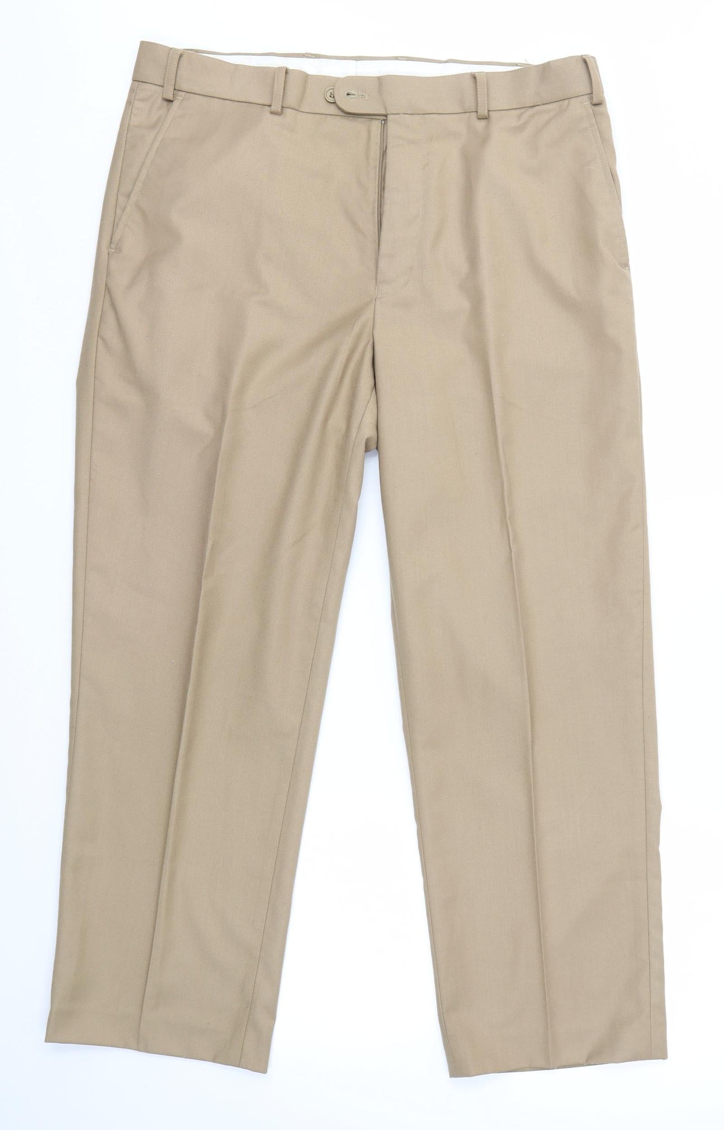 Skopes Mens Brown   Dress Pants Trousers Size 36 in L27 in