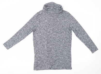 Nutmeg Womens Blue   Pullover Jumper Size 14