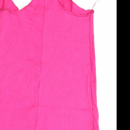 Primark Womens Pink   Basic Tank Size 12