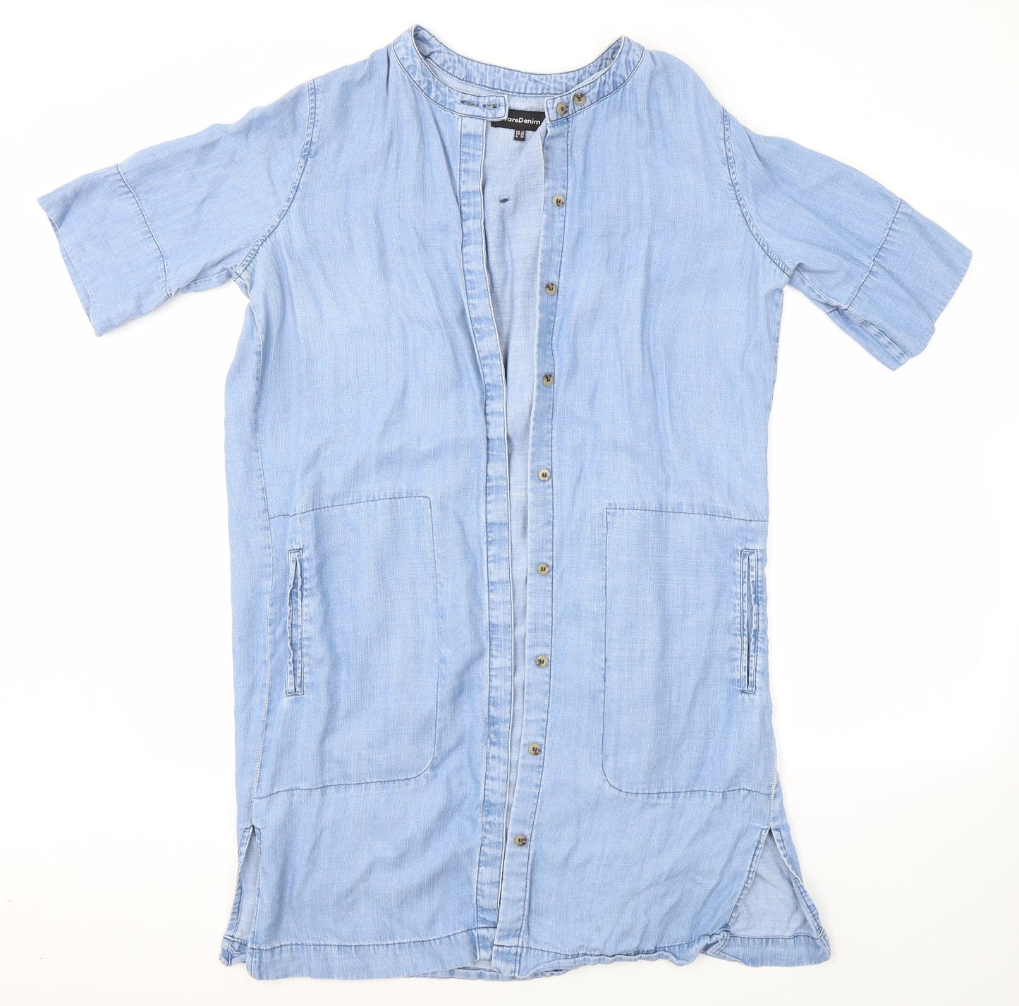 WareDenim Womens Blue   Shirt Dress  Size 12