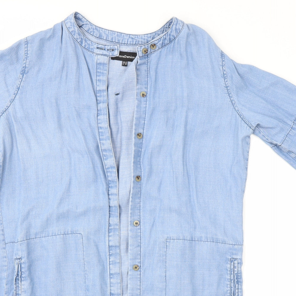 WareDenim Womens Blue   Shirt Dress  Size 12