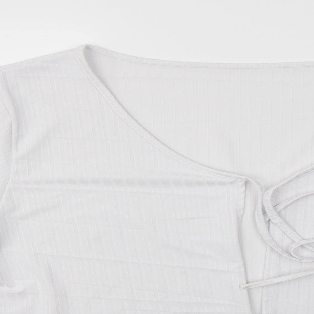 SheIn Womens White   Shrug Jumper Size 4XL