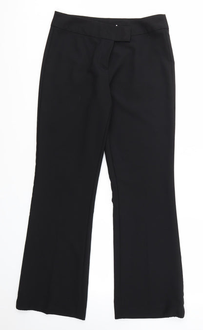 George Womens Black   Dress Pants Trousers Size 10 L30 in