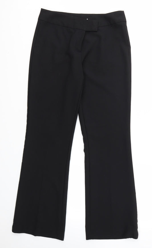 George Womens Black   Dress Pants Trousers Size 10 L30 in