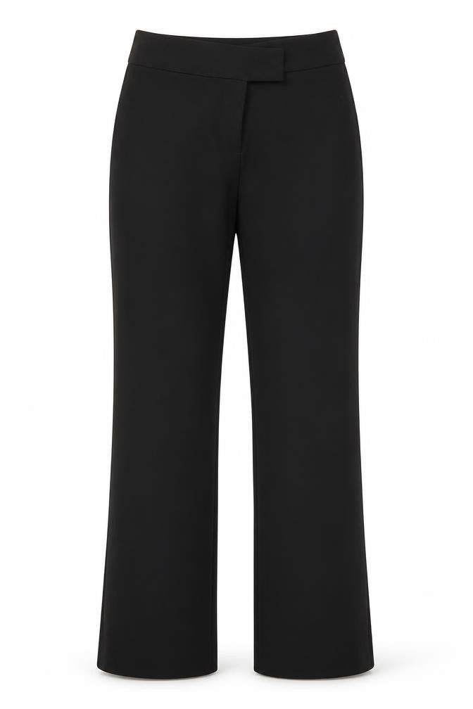 Front view of George women’s black dress pants trousers, size UK 10, 30-inch leg