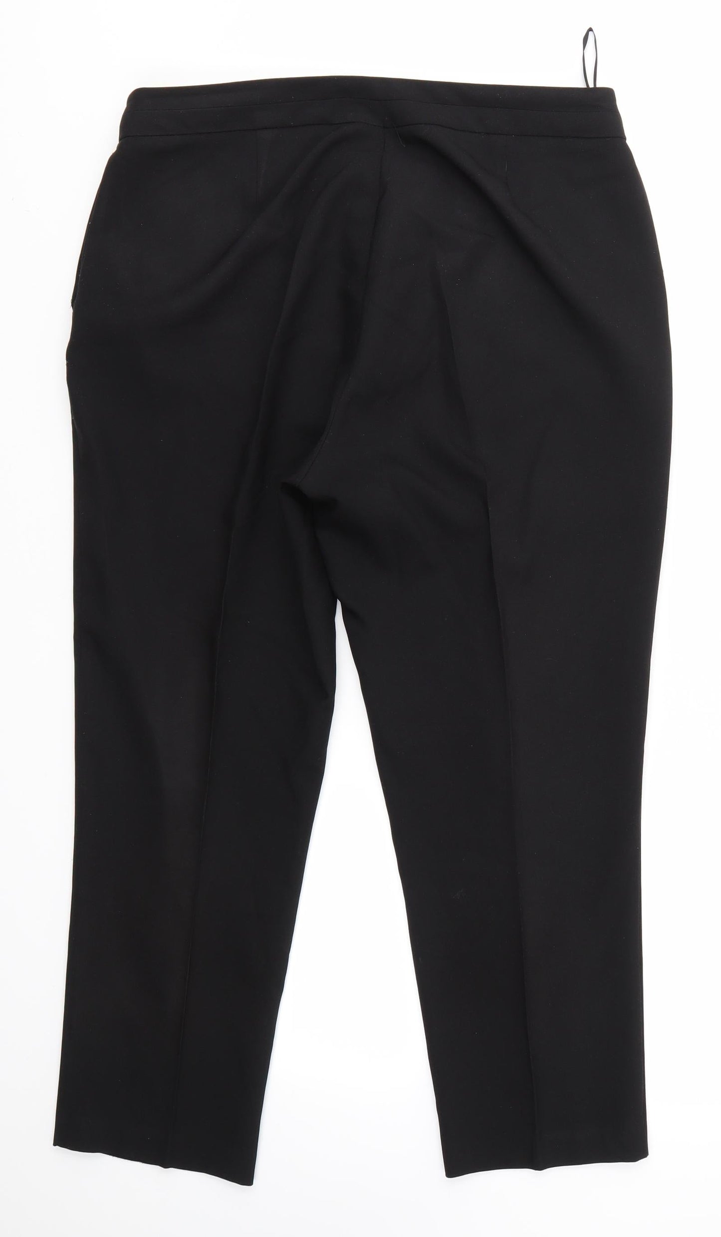 Bonmarché Womens Black   Dress Pants Trousers Size 14 L24 in