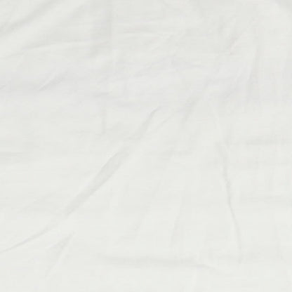 Womens UK Size 10 Topshop White Basic Blouse
