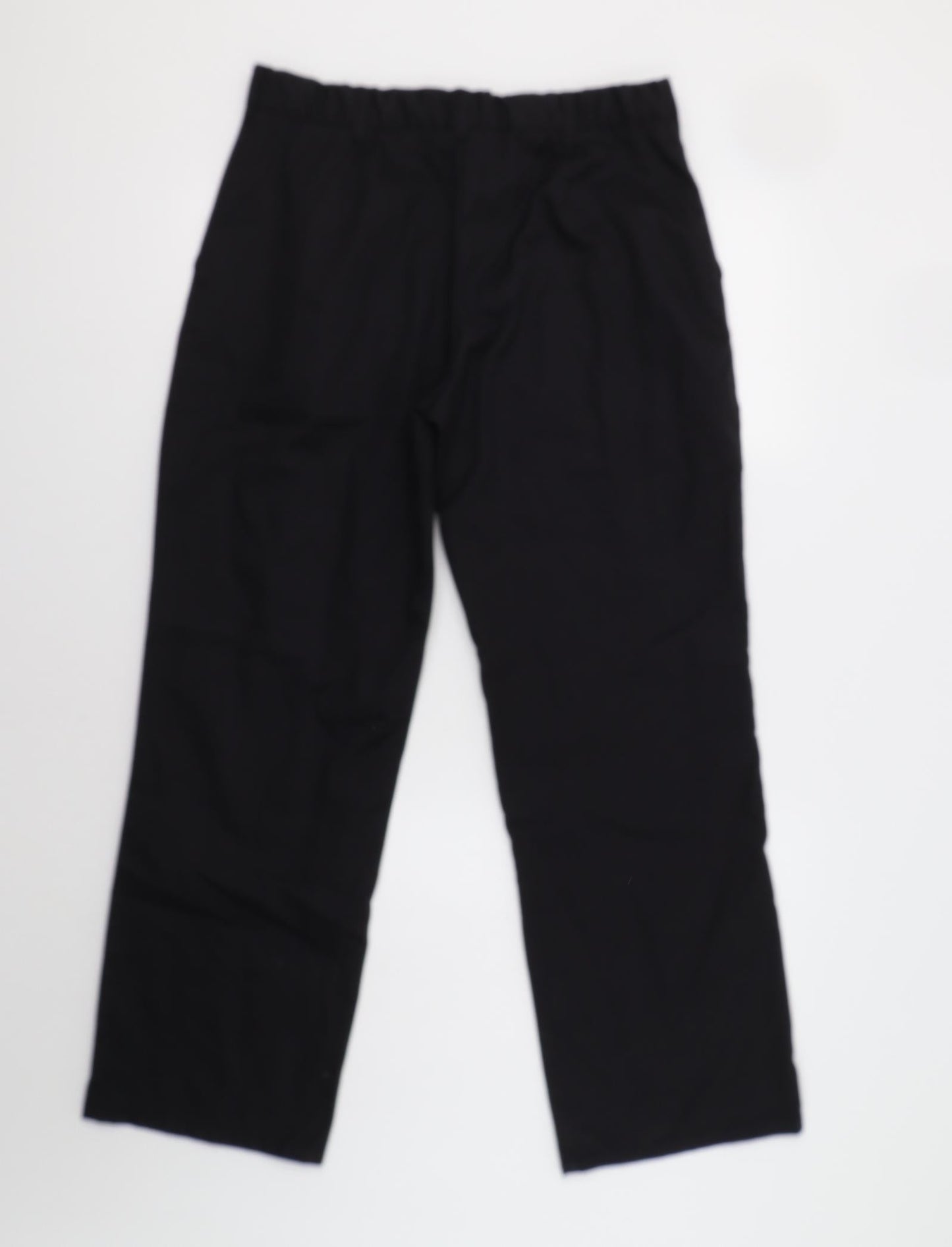 Womens UK Size 12 Alexandra Regular Fit Dress Pants Black Trousers