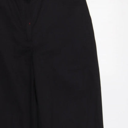 Womens UK Size 12 Alexandra Regular Fit Dress Pants Black Trousers