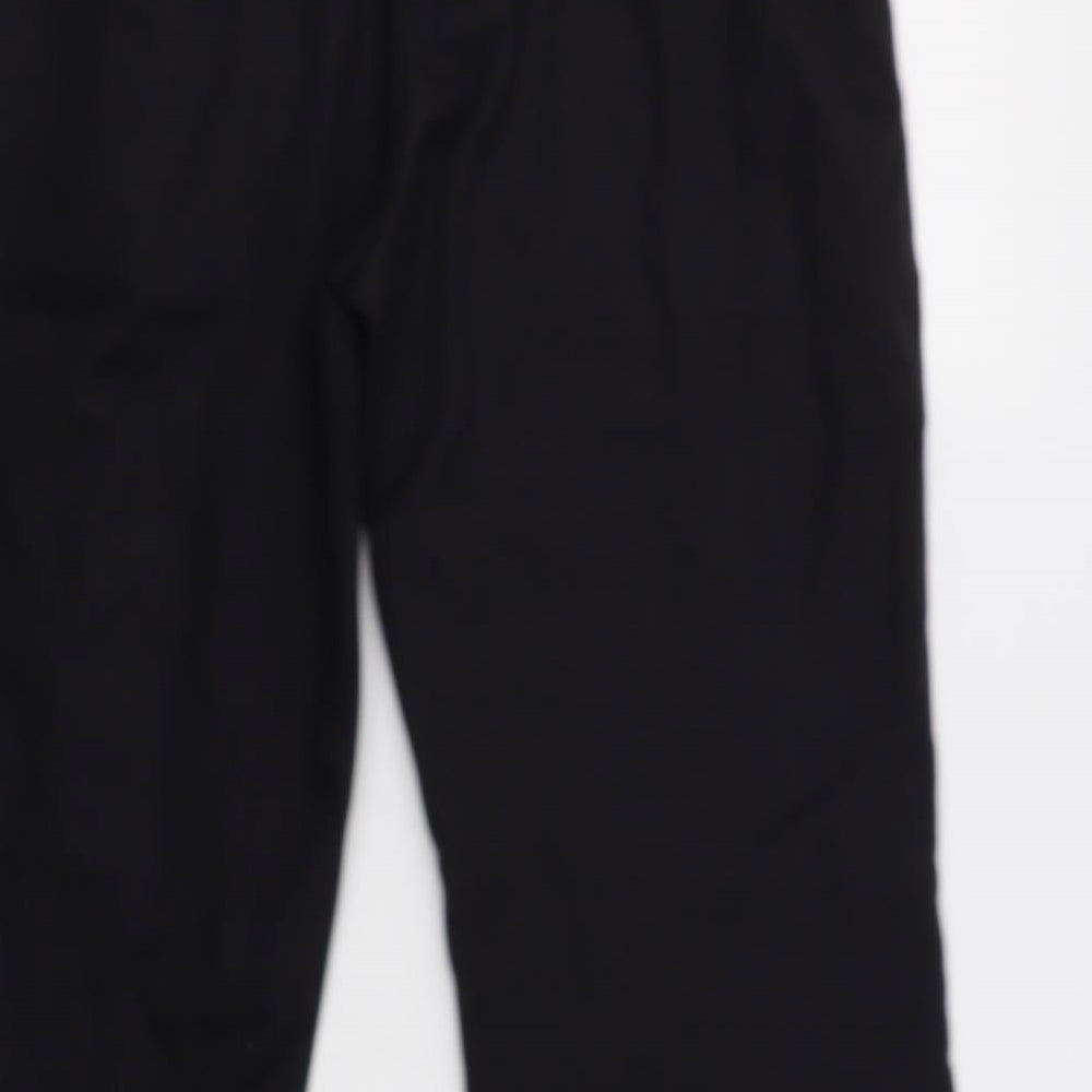 Womens UK Size 12 Alexandra Regular Fit Dress Pants Black Trousers