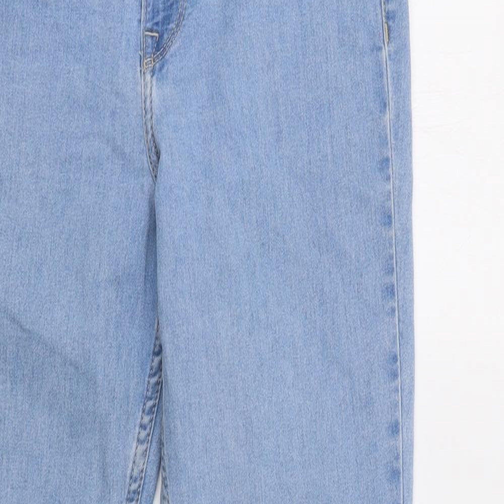 & Denim Womens Blue   Skinny Jeans Size 10 L29 in