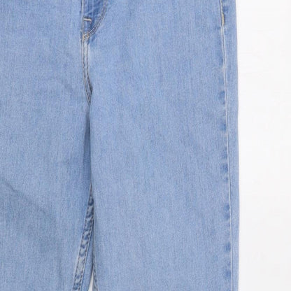 & Denim Womens Blue   Skinny Jeans Size 10 L29 in