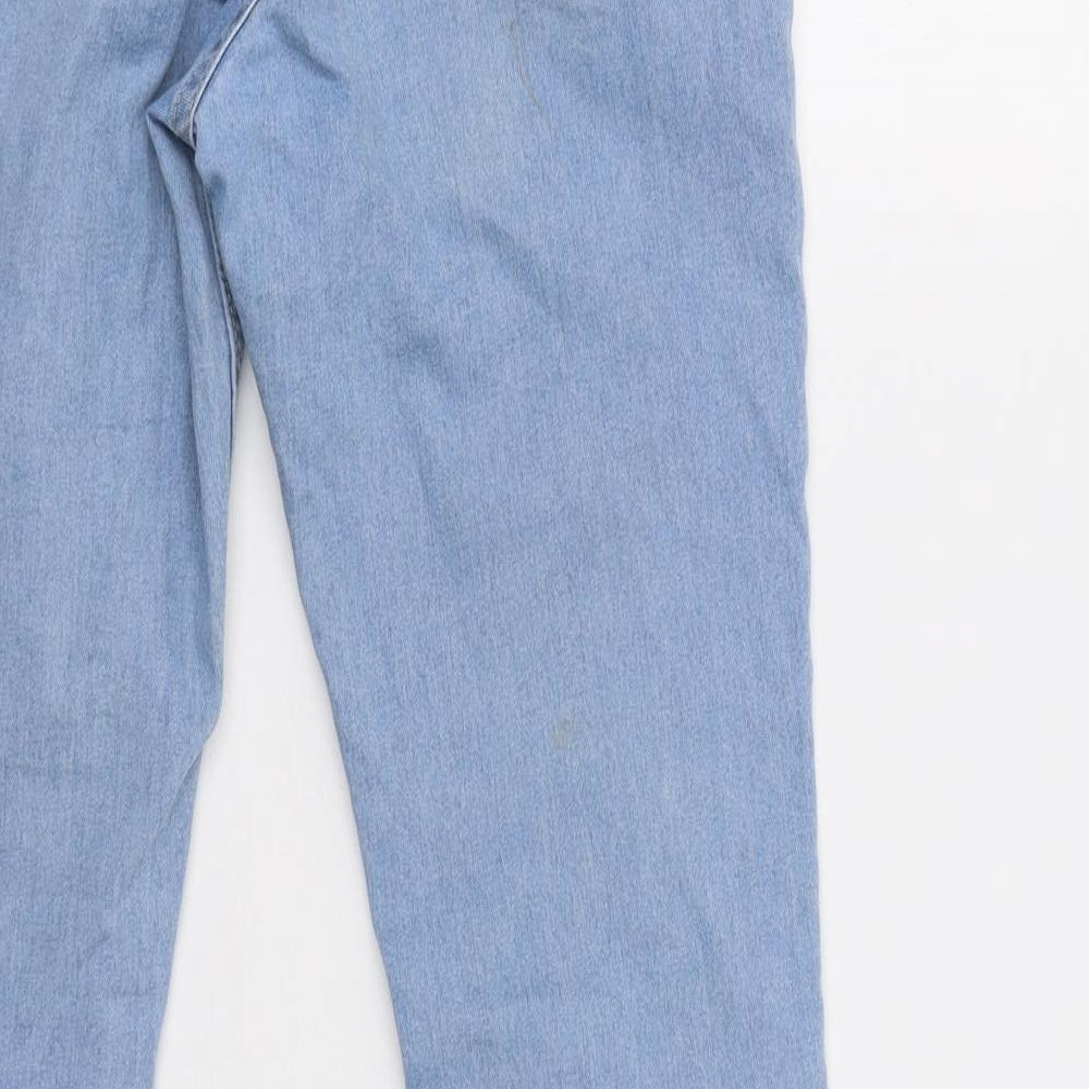 & Denim Womens Blue   Skinny Jeans Size 10 L29 in