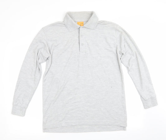 Uneek Mens Grey   Pullover Jumper Size S