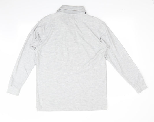 Uneek Mens Grey   Pullover Jumper Size S