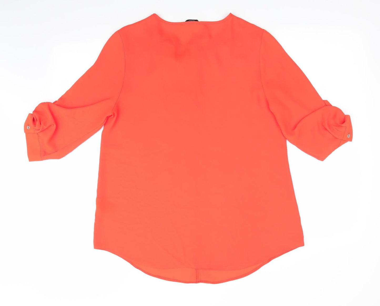 Womens UK Size 12 Florence and Fred Orange Tunic Blouse