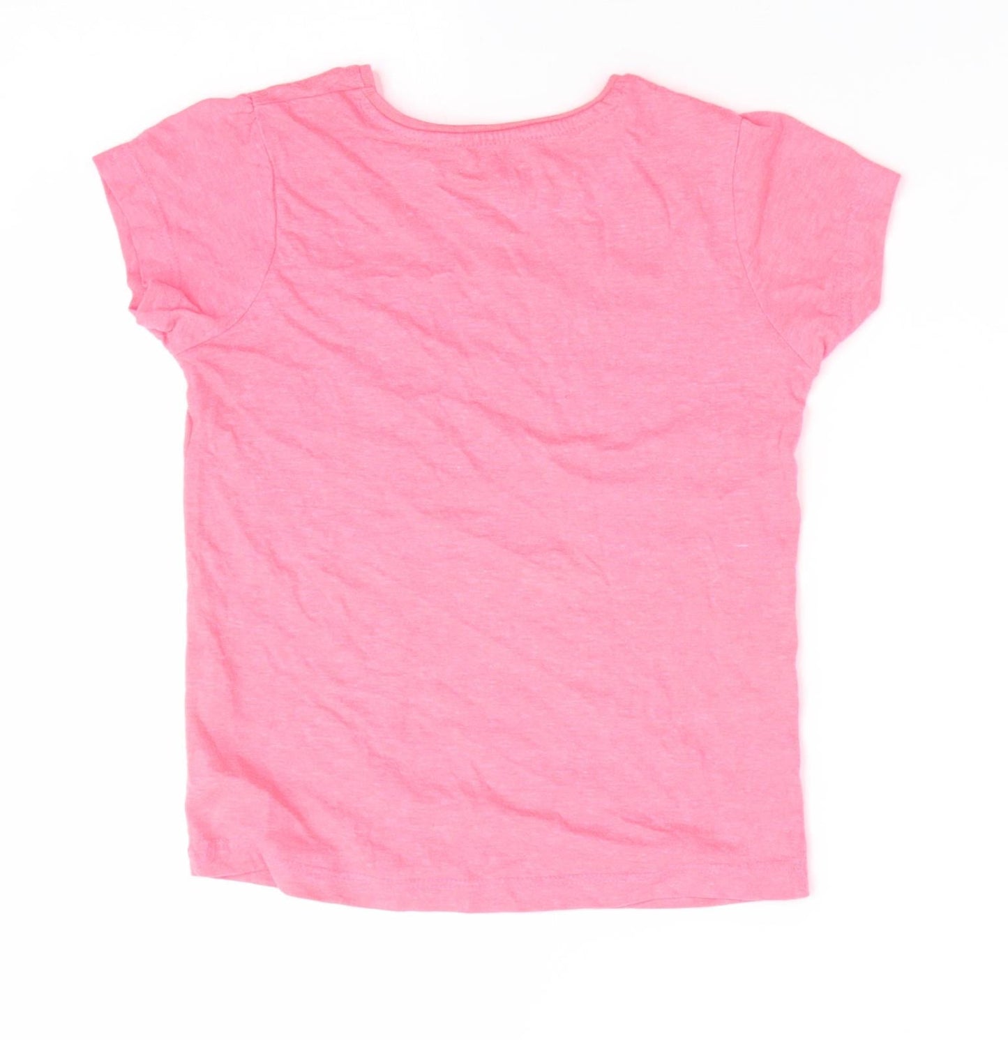 Young Dimension Girls Orange   Basic T-Shirt Size 6-7 Years  - You are my sunshine