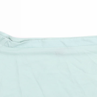 Womens UK Size 14 New Look Green Basic Blouse