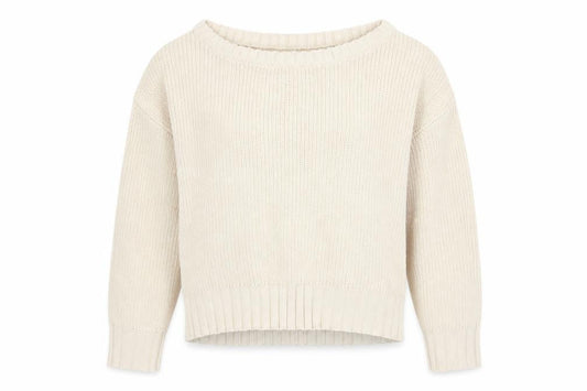 Front view of Nasty Gal women’s beige jumper, size M