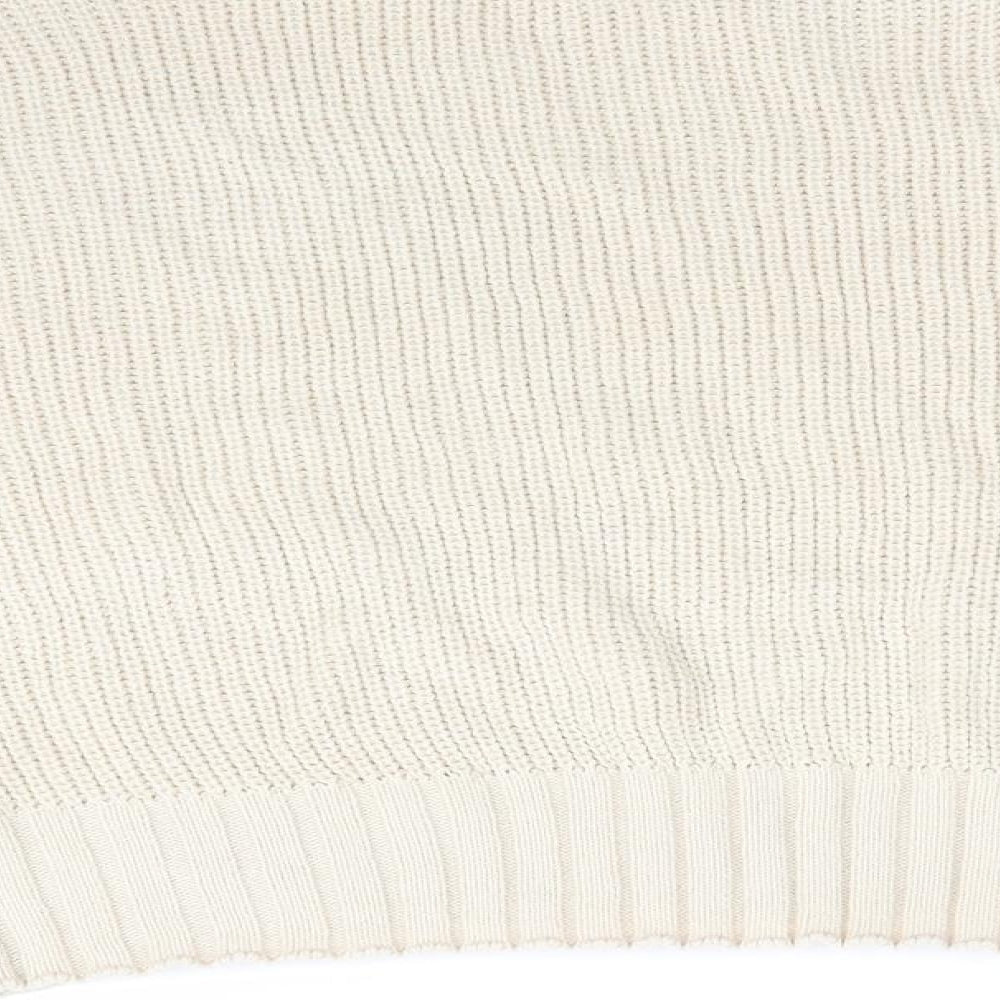 Womens UK Size M Nasty Gal Beige Pullover Jumper