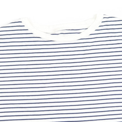 Womens UK Size 10 Miss Selfridge Blue Tunic T-Shirt