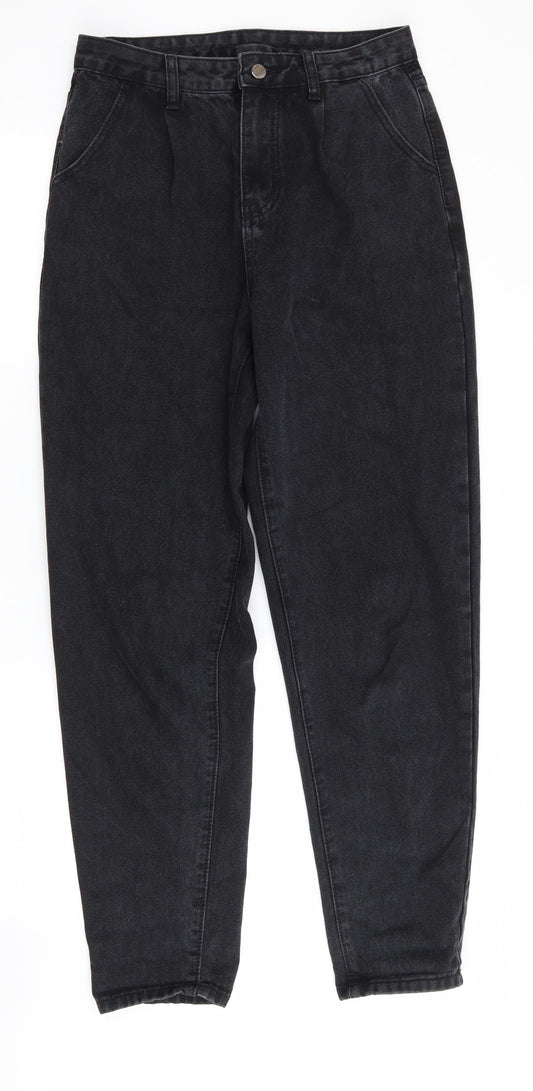 SheIn Womens Black   Straight Jeans Size S L30 in