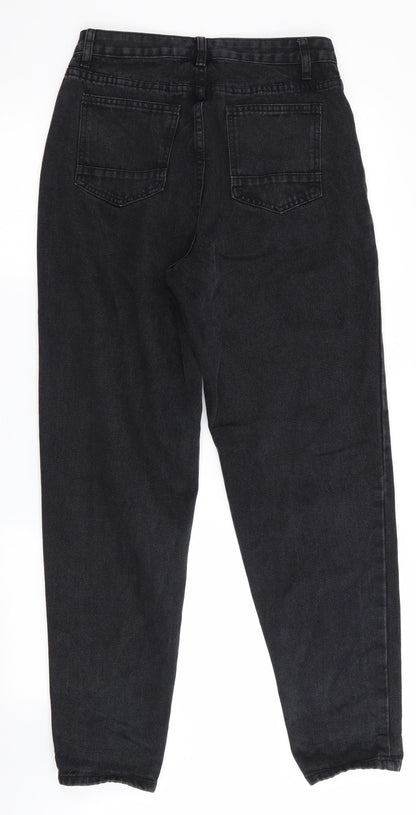 SheIn Womens Black   Straight Jeans Size S L30 in