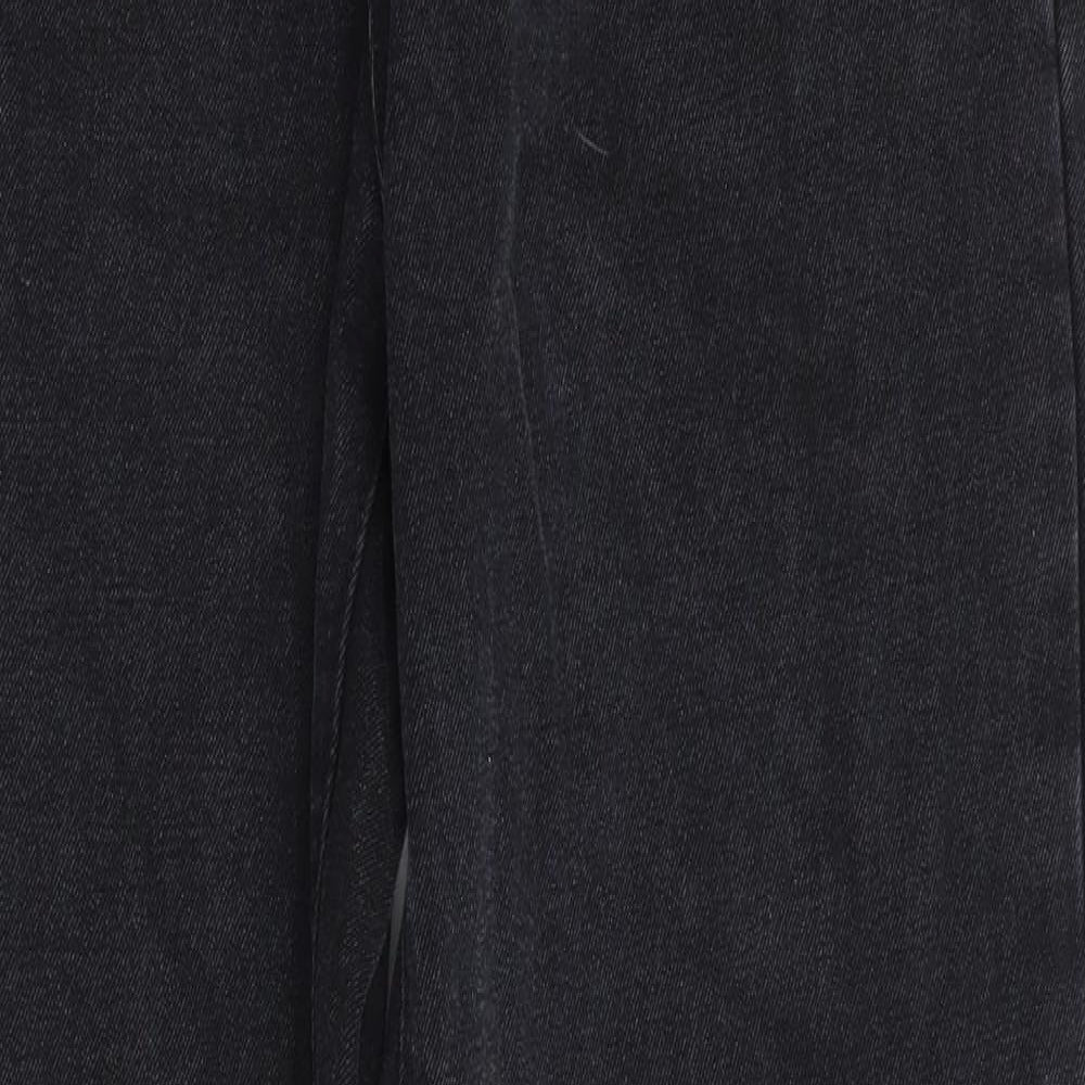 SheIn Womens Black   Straight Jeans Size S L30 in