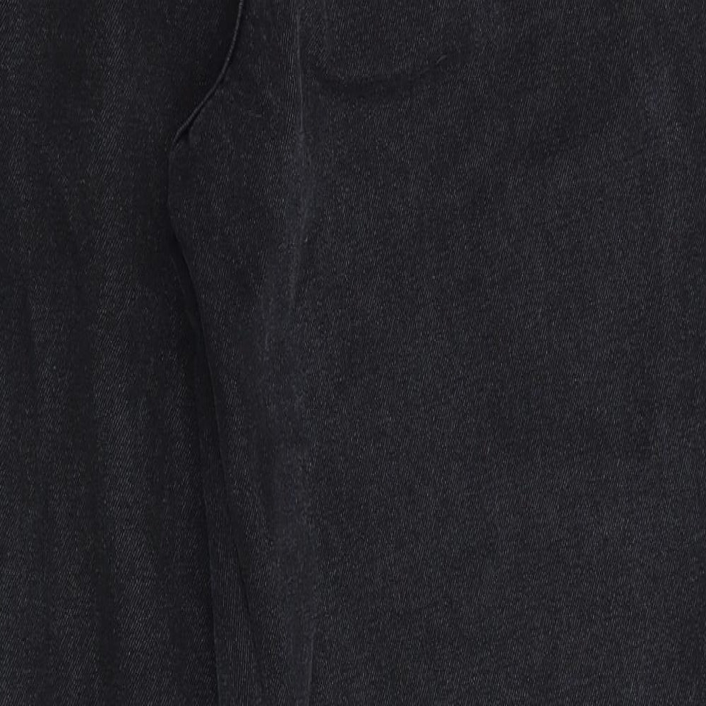 SheIn Womens Black   Straight Jeans Size S L30 in