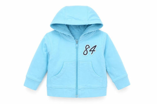 George Boys Blue   Full Zip Jumper Size 6-9 Months  - Hoodie