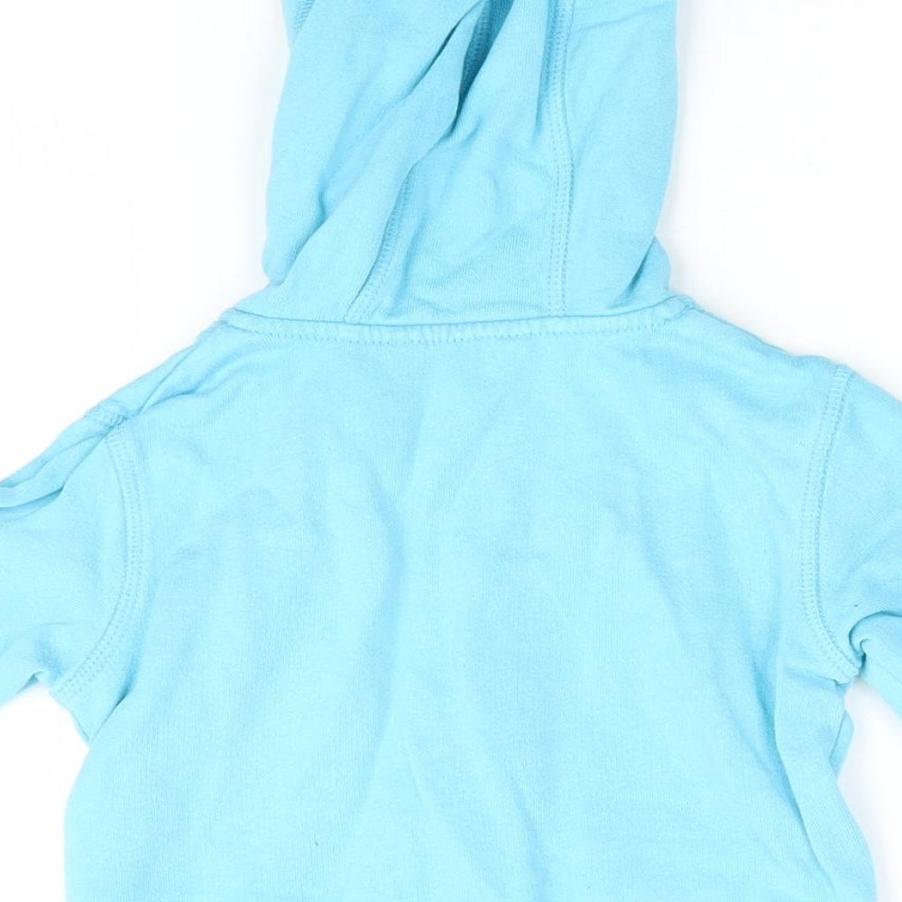 George Boys Blue   Full Zip Jumper Size 6-9 Months  - Hoodie