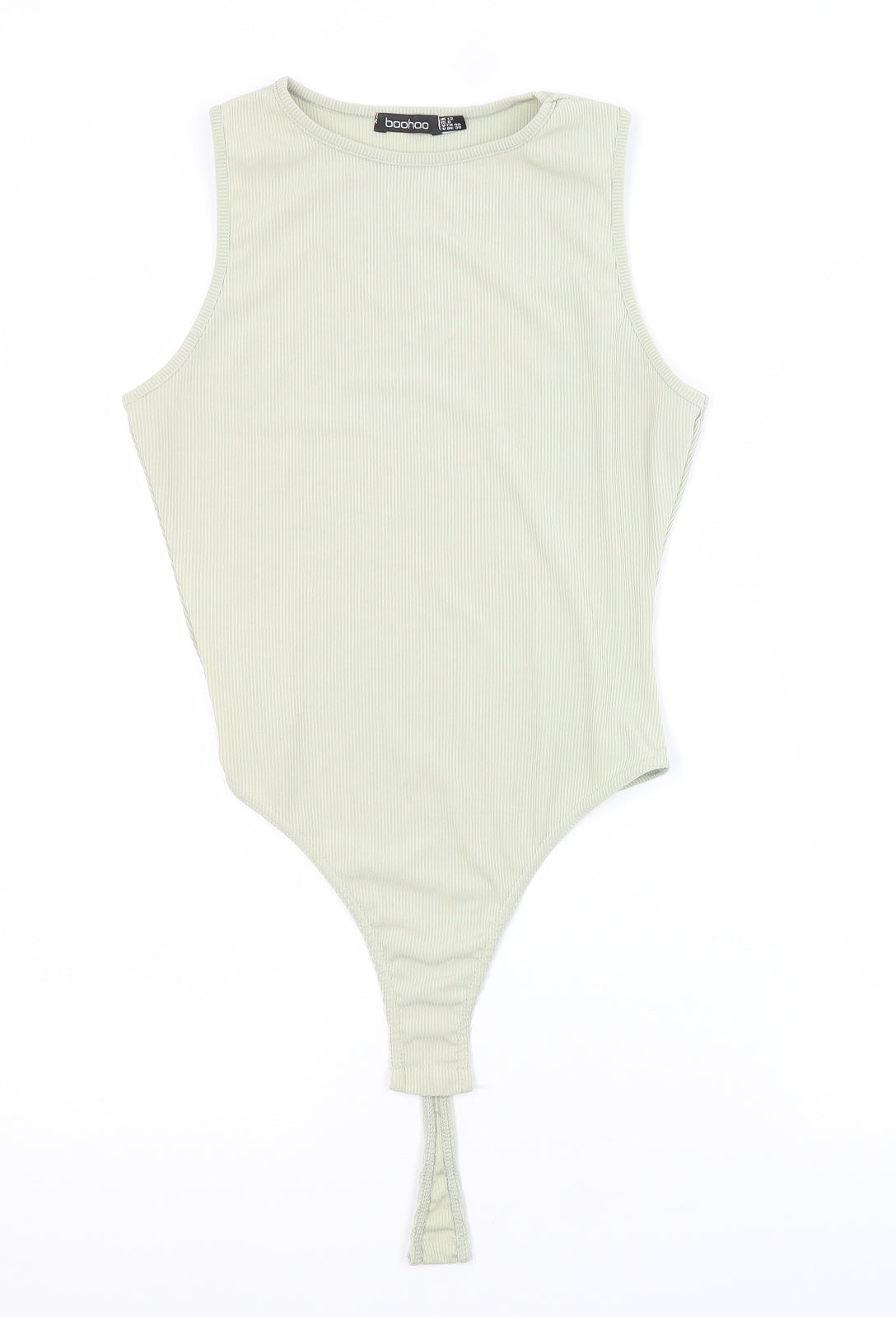 Boohoo Womens Green   Unitard One-Piece Size 12