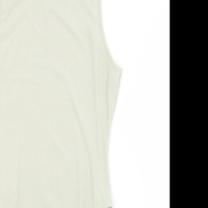 Boohoo Womens Green   Unitard One-Piece Size 12